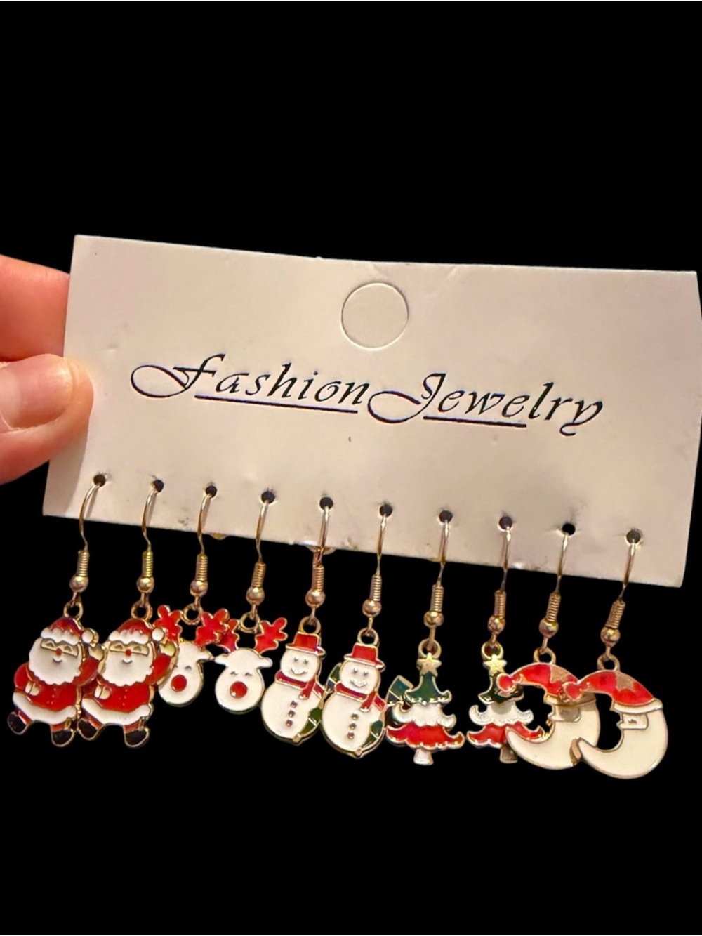 Holiday Christmas Earrings Set